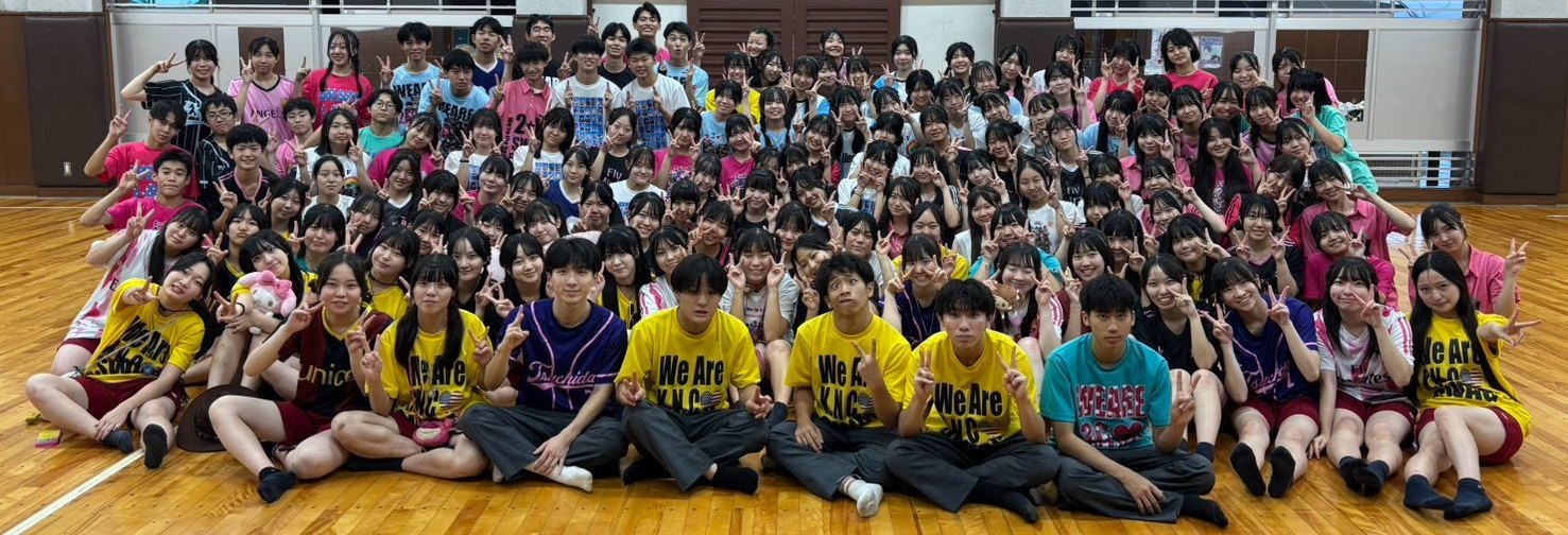 武南高校 ダンス部の集合写真